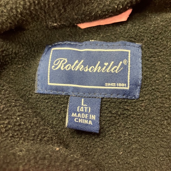 Rothschild Pink Hooded Winter/Snow Jacket 4T - Picture 2 of 5